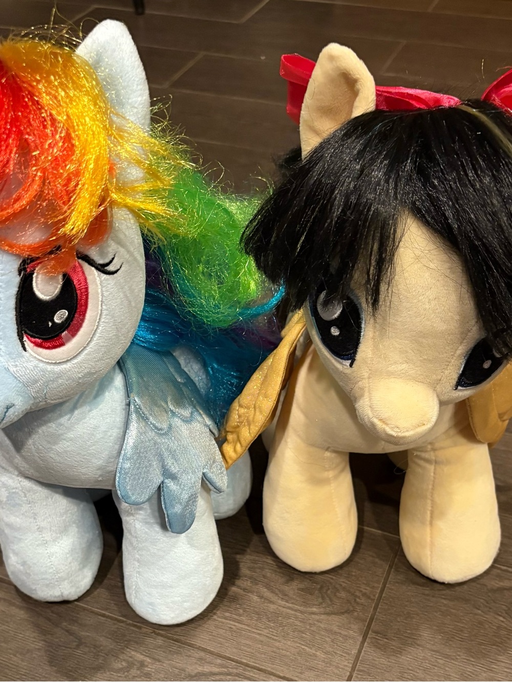 Build-A-Bear Rainbow Dash and Songbird serenade  Plush Duo Lot of 2